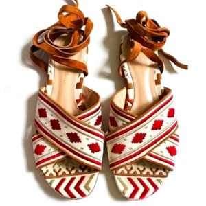 Gianvito Rossi Cheyenne Flat new sandals size 36, made in Italy, c/w box/dustbag